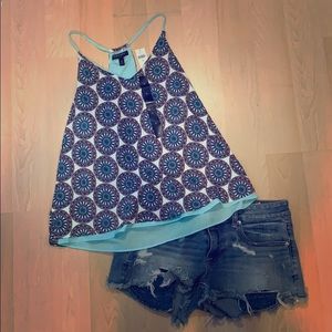NWT Boho Style Tank by Banana Republic